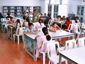 Library in Apollo College of Nursing